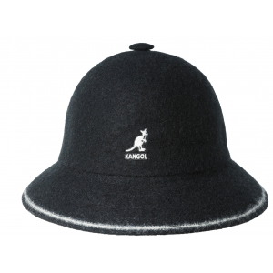 Kangol Stripe Casual - Black  / Off White